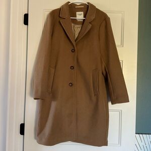 Abercrombie wool dad coat